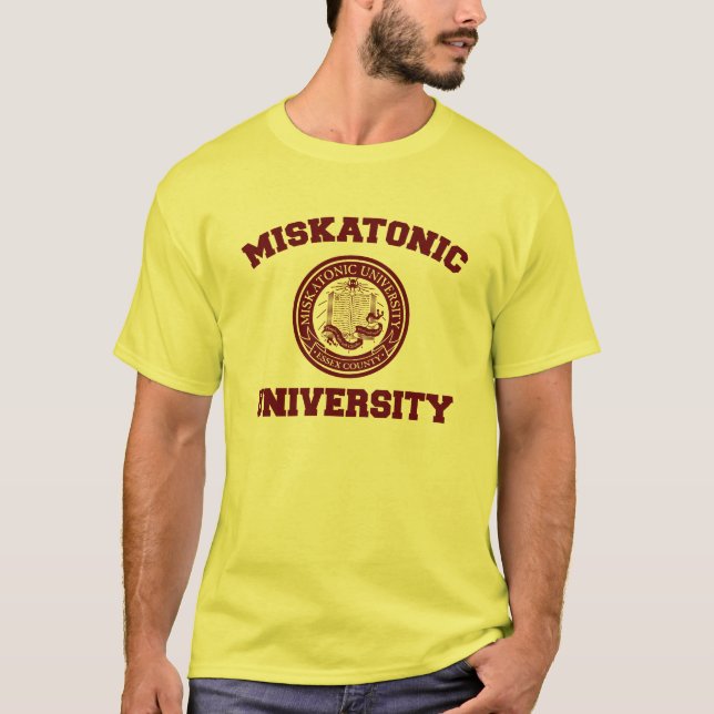 T-shirt Université de Miskatonic (Devant)