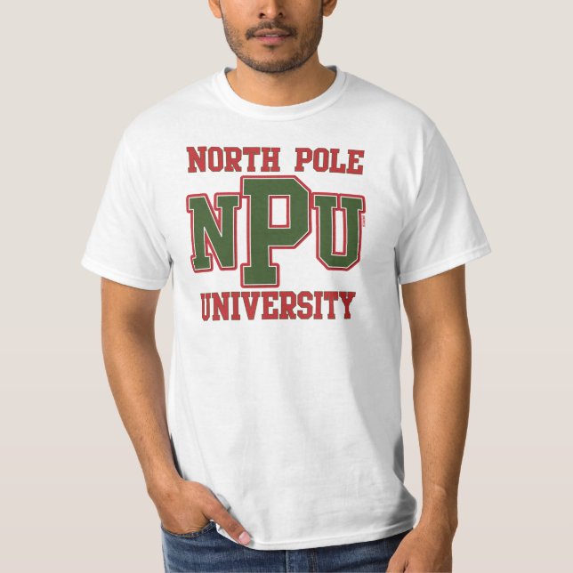 T-shirt Université de Pôle Nord (Devant)