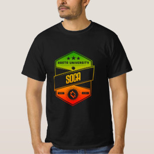 T-shirt Université de Rasta Soca Good Vibes Rasta Reggae