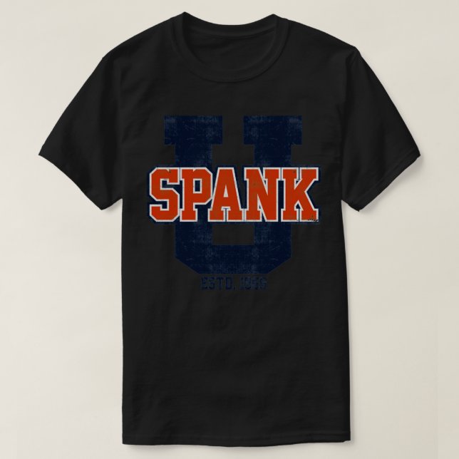 T-SHIRT UNIVERSITÉ DE SPANK (Design devant)
