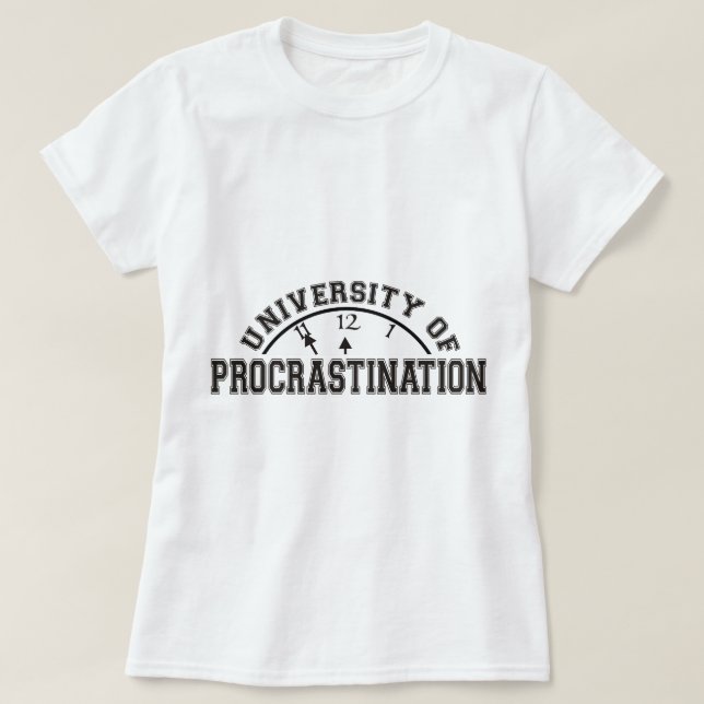 T-shirt Université de temporisation (Design devant)