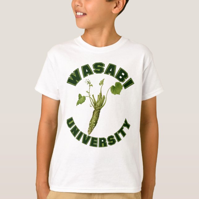 T-shirt Université de Wasabi (Devant)