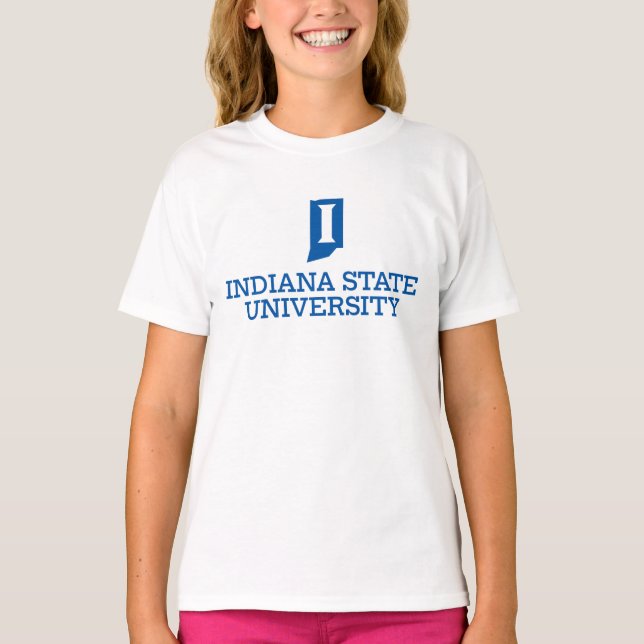 T-shirt Université d'État de l'Indiana (Devant)