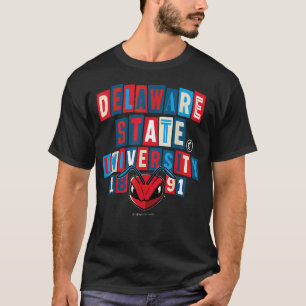 T-shirt Université d'État du Delaware - Collage Hbcu -