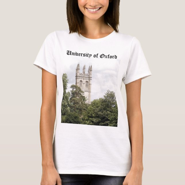 T-shirt Université d'Oxford (Devant)
