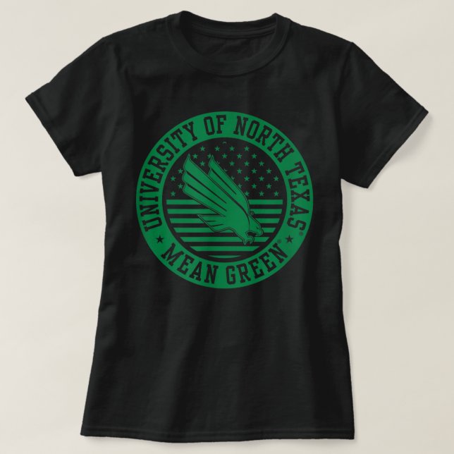T-SHIRT UNIVERSITÉ DU NORD TEXAS UNT-MERCH-3 (Design devant)