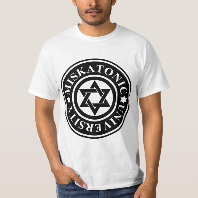 T-SHIRT UNIVERSITÉ MISKATONIC (Devant)