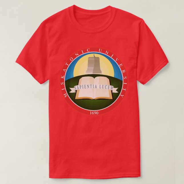 T-shirt Université Miskatonique (Design devant)