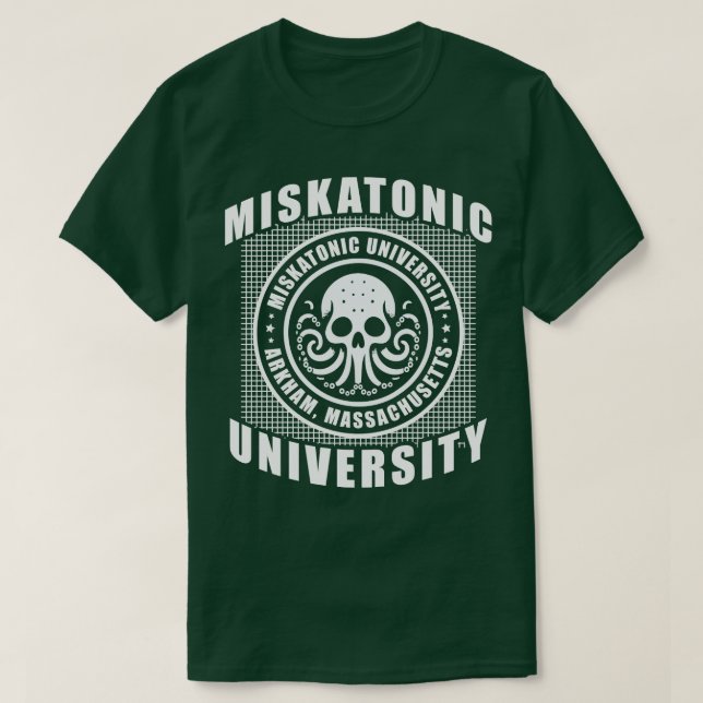 T-shirt Université Miskatonique classique (Design devant)