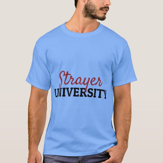 T-shirt Université Strayer (Devant)