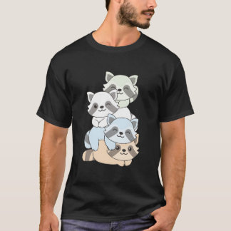 T-shirt Unlabeld Flag Pride Month Lgbtq Unlabeld Raccoon