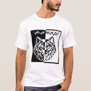 T-shirt Unleash the Wild Within: Strong as Wolf