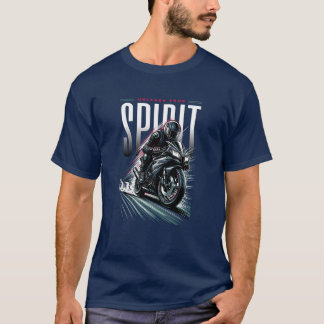 T-shirt Unleash Your Spirit Motorcycle Shirt