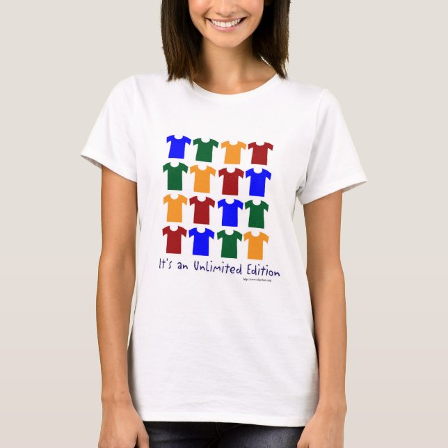 T-shirt Unlimited Edition Funny Cartoon Motif (Devant)