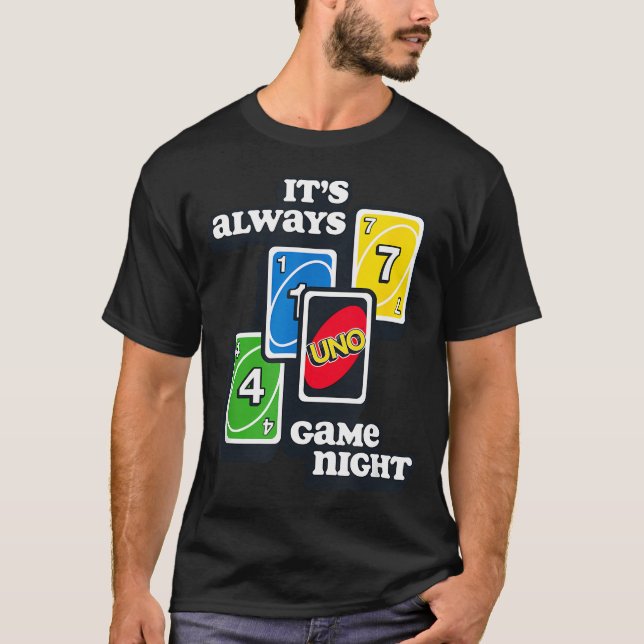 T-shirt Uno - C'est toujours partie (Devant)