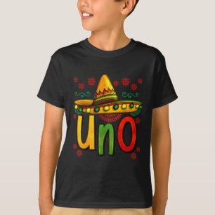 T-shirt Uno Mon premier anniversaire mexicain Cinco De May