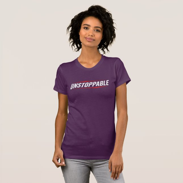 T-shirt Unstoppable Aesthetic motivational (Devant entier)
