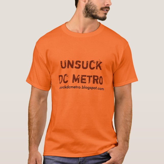 T-shirt Unsuck avec addy (Devant)