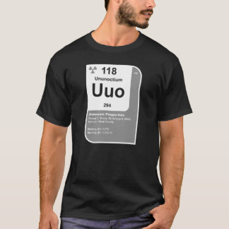 T-shirt Ununoctium (Uuo)