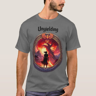T-shirt « Unyielding : la voie du guerrier solitai
