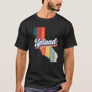 T-shirt Upland City Retro Vintage Hometown Californie