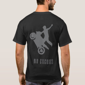 T-shirt UpOnOne.com aucun logo d'excuses