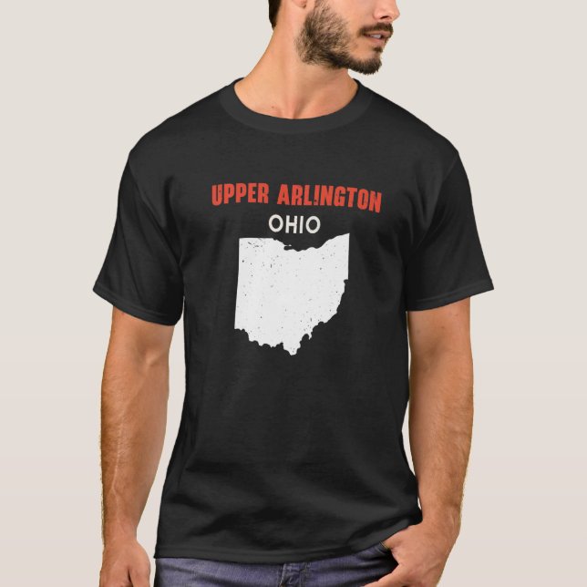 T-shirt UPPER ARLINGTON Ohio USA State America Travel Ohio (Devant)