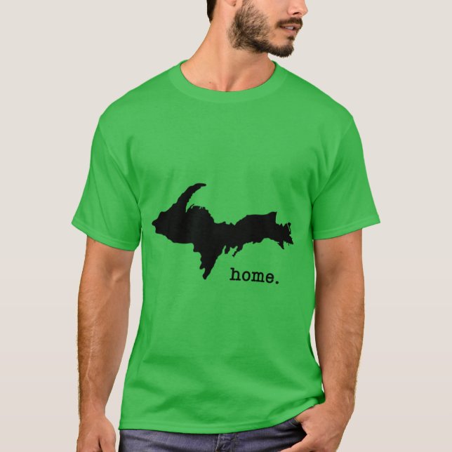 T-shirt Upper Michigan - Maison surdimensionnée (Devant)