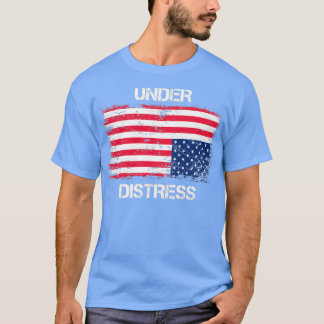 T-shirt Upside down US Flag