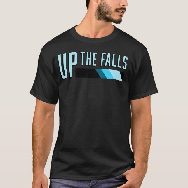 T-shirt UpTheFalls à l'ancienne (Devant)