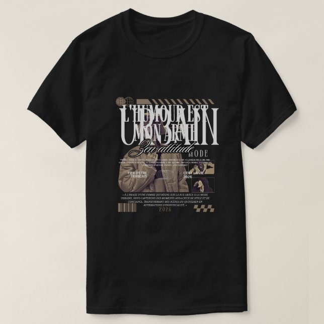 T-SHIRT URBAIN  (Design devant)