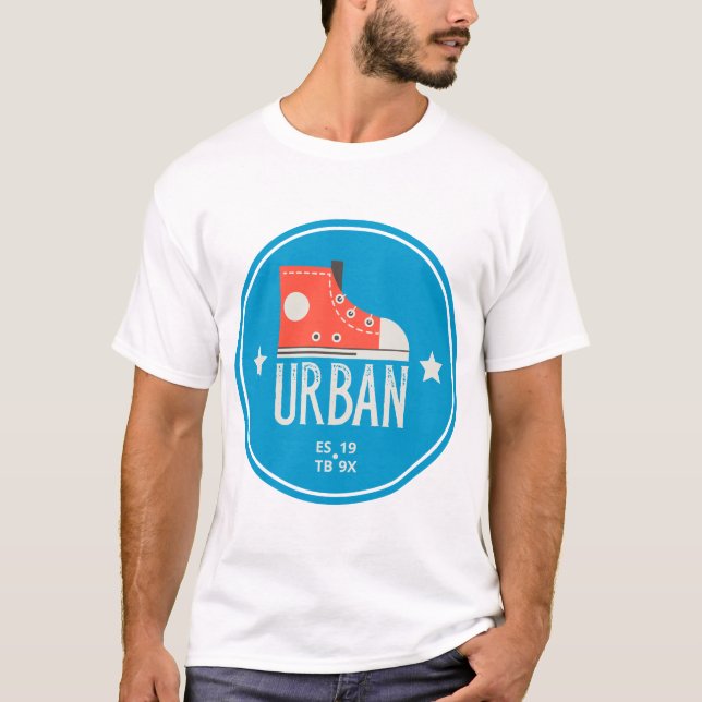 T-shirt urbain (Devant)