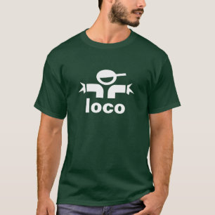 T-shirt urbain avec l'argot espagnol indiquant