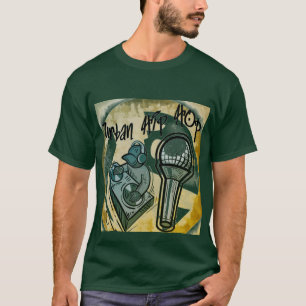 T-shirt URBAIN de HIP HOP, foncé