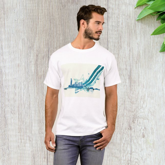 T-Shirt urbain pour hommes (Créateur téléchargé)