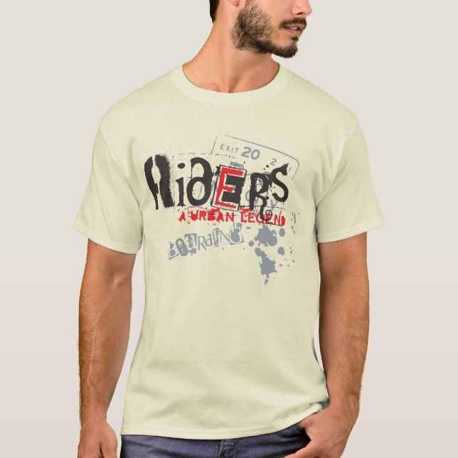 T-shirt Urbaine Légende Riders (Devant)