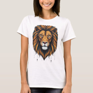 T-shirt Urbaine : Tee - shirts de graffitis Lion géométriq
