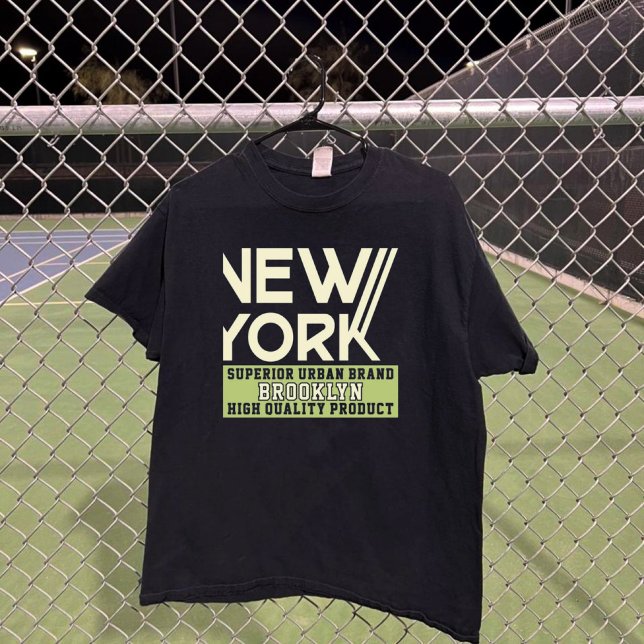 T-shirt Urban atlhetic varsity Brooklyn New York (New York Brooklyn t-shirt)