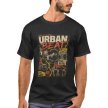 URBAN BEAT "Pas d'Hype" Graphique Vintage Hip-Hop
