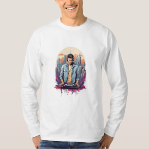 T-shirt Urban Beats : DJ Cityscape Collection