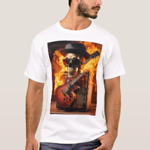 T-shirt Urban Beats : DJ dans le paysage urbain