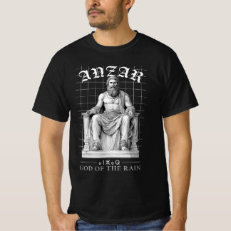 T-shirt Urban Black and White Anzar Amazigh Mythology