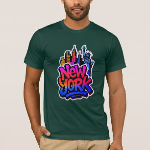 T-shirt Urban Echo : Graffiti Pulse