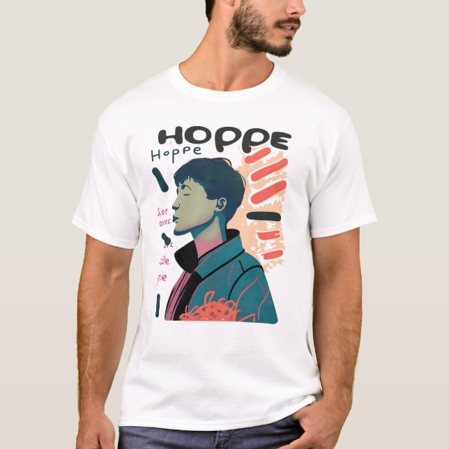 T-shirt Urban Hope - Abstract Portrait Illustration (Devant)