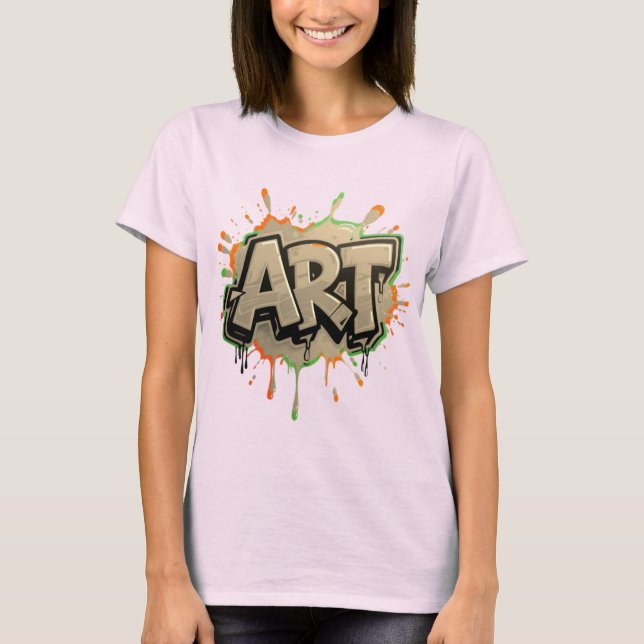 T-shirt Urban Splash Art Graffiti Pulse Bold Street Expres (Devant)