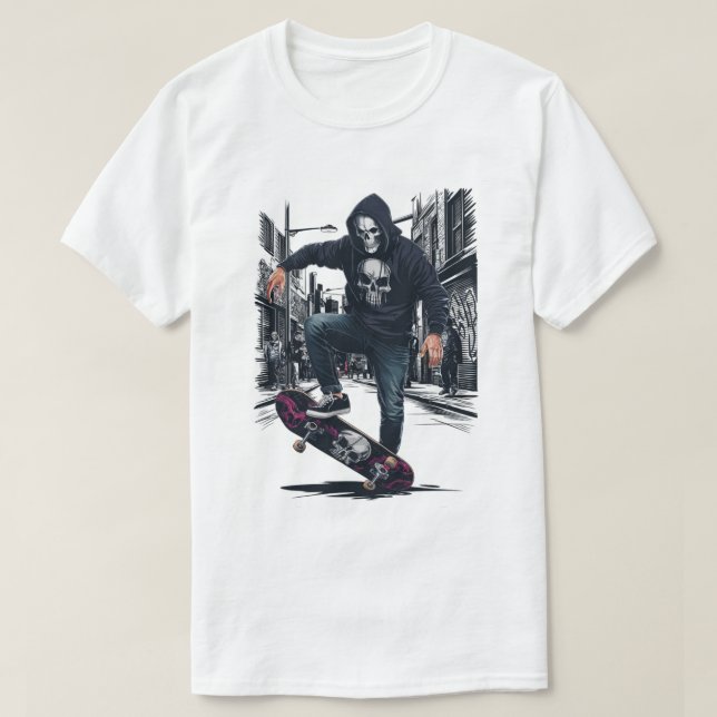 T-shirt Urban Strewear Skateboard Lover (Design devant)