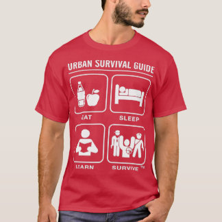 T-shirt Urban Survival Guide Top
