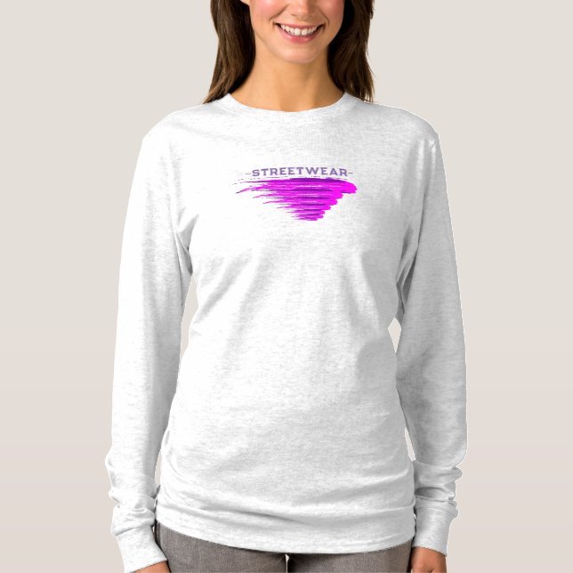 T-shirt "Urban Vibes" Strewear Manche longue (Devant)