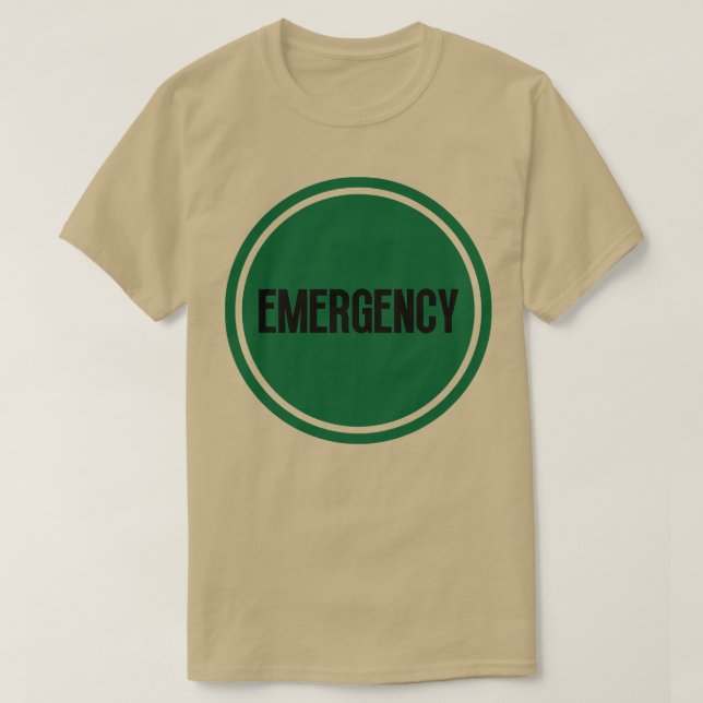 T-shirt Urgence 7 (Design devant)