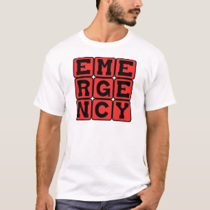 T-shirt Urgence, chaque seconde compte